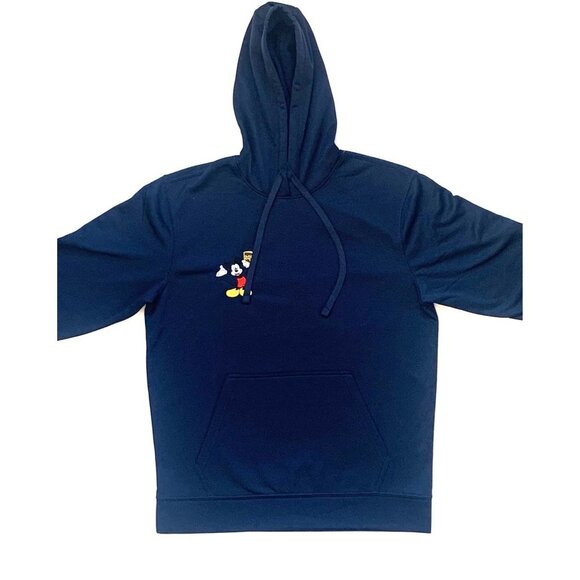 Disney Mickey Mouse Classic Small Pose UPS Embroidered Pullover Hoodie - Picture 1 of 5